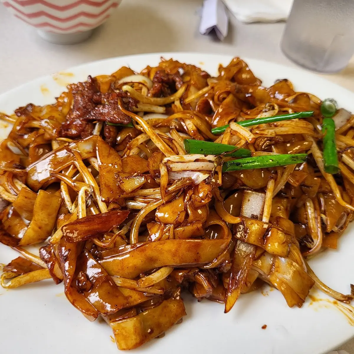beef chow fun 干炒牛河